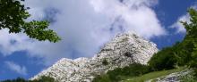 Alpi Apuane - monte Corchia dal padule di Fociomboli