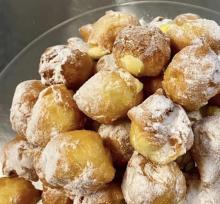 Sandra's orange fritters